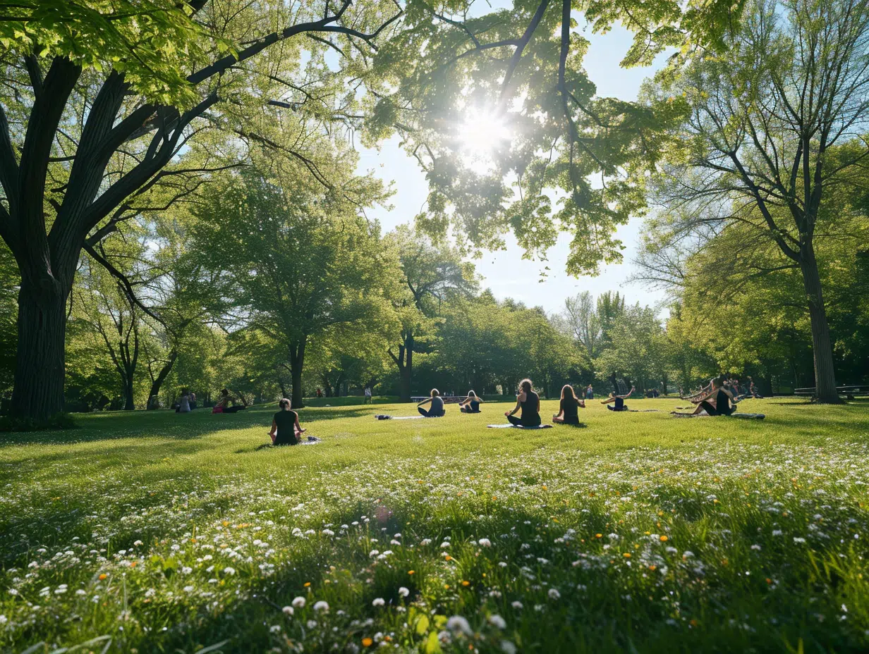 Bien-être et nature : les bienfaits des espaces verts